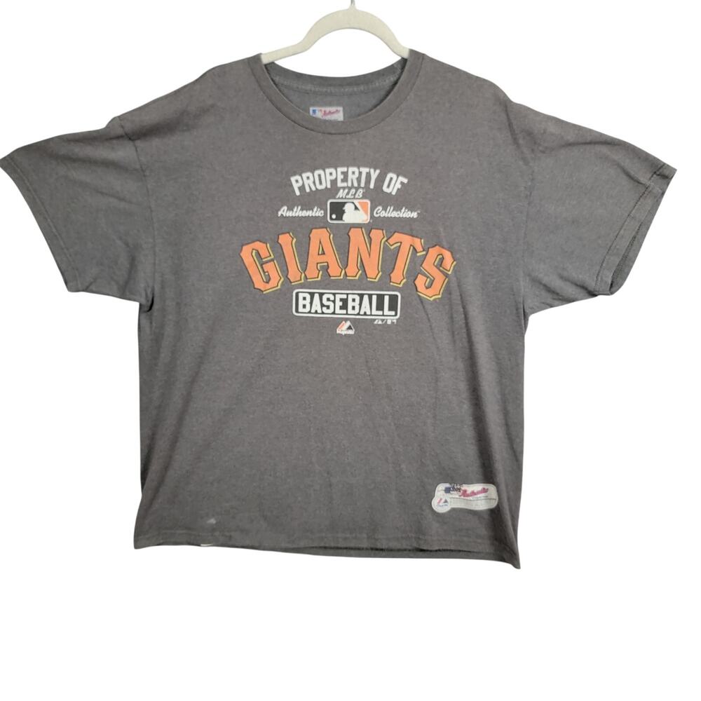 Majestic MLB Authentic Collection San Francisco Giants Tee Used XL Baseball